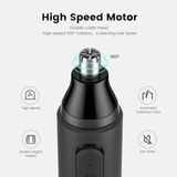  Máy cắt tỉa lông mũi điện mini sử dụng pin sạc vệ sinh dễ dàng 