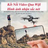  Flycam E88 mini giá rẻ có điều khiển từ xa drone 4k , 2 camera 4K, pin 1800mah ( tặng túi đựng) 