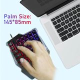  Bàn phím giả cơ 1 tay giá rẻ G7 chơi các game mobi Freefire, CF, liên quân,...siêu chất -dc4959 