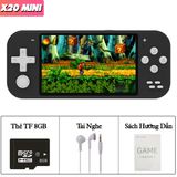  Máy chơi game cầm tay X20 mini giao diện điều khiển mới nhất 4.3 inch tặng thẻ nhớ 8GB 1000 Trò Chơi 