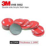  Miếng dán 3M 2 mặt hình tròn 2cm 2,5cm 3cm siêu bám dính băng keo 3m gắn gopro cam hành trình 