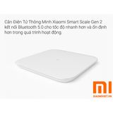  [CHÍNH HÃNG] Cân thông minh Xiaomi gen 2 2025 - Cân điện tử thông minh Xiaomi Scale 2 Universal 