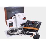  Bộ ComBo mic livestream hát karaoke micro takstar PC-k200, card icon upod.pro, dây live, màng lọc âm, chân kẹp míc nb39 