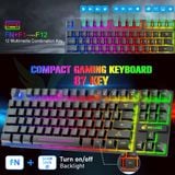  Bộ Bàn Phím Và Chuột Không Dây Gaming Có Đèn Led Pin Sạc ZIYOULANG T87 Tặng Kèm Lót Chuột -DC4749 