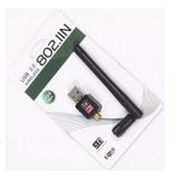  USB Wifi - USB thu Wifi 802.11n Cho Máy Bàn Có Anten -dc2381 