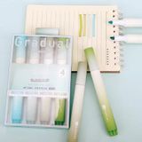  Set bộ 4 bút dạ quang Bút Đánh Dấu Highlight Vẽ Graffiti Cho Học Sinh CY-566 -DC4945 
