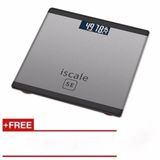  Cân sức khỏe điện tử Iscale TẶNG pin tiểu -dc3413 