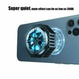  Quạt tản nhiệt có sò lạnh từ tính A15 dành cho điện thoại  / Máy Tính Bảng chơi game -dc5043 