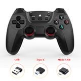  Tay Cầm Chơi Game Không Dây CM029 Wireless 2.4 Ghz, OTG USB Type-C GamePad Chơi Game Điện Thoại 