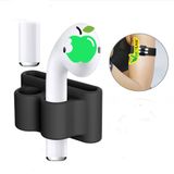  Phụ kiện dây đeo silicon chống mất cho tai nghe Apple Airpod(ĐEN) -dc2226 