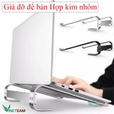  Giá Đỡ Tản Nhiệt Nhôm Cho Macbook, Laptop, máy tính xách tay, Ipad, Surface -DC4365 