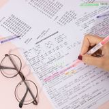  Set 6 Bút Dạ Quang Hai Đầu 2 màu highlight màu Pastel đánh dấu ghi chú, trang trí sổ tay HC628 -dc4946 