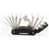  Bộ Lục Giác Sửa Chữa Cầm Tay Đa Năng Tua Vít 16-in-1 Dùng Lắp Giáp Sửa Chữa Xe Đạp 