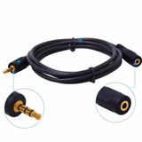 Cáp nối dài dây loa đầu âm đầu dương 1.2m /1.5m (Đen)-VN872 