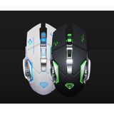  Chuột chuyên game không dây Divipard Q3 Silent - Pin sạc-Led 7 màu tự chuyển -dc3864 