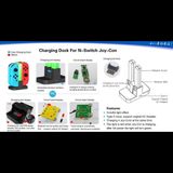  Dock sạc dobe TNS 875 4 Trong 1 Với Đèn Báo Hiệu Cho Nintendo Switch ,bộ điều khiển Sạc Tay Cầm Chơi Game -dc3816 