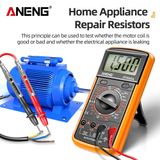  Đồng hồ vạn năng DT9205A đồng hồ đo điện thông minh màn hình kĩ thuật số, độ chính xác cao - dc5266 