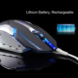  Chuột không dây dùng pin sạc Azzor D9 / War Worl T1 - Led 7 màu chuyên game -DC2394 