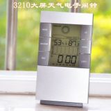  Đồng Hồ Để Bàn Đo Nhiệt Độ, Độ Ẩm kiêm báo thức 3210✔ Đồng hồ điện tử đa năng tích hợp lịch và đèn LED -dc2845 
