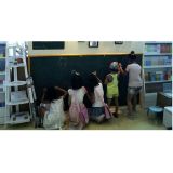  ( Size to 60x200cm) Bảng Đen Thông Minh Dán Tường Học Tập -DC3203 