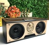  Loa Bluetooth Kimiso KM-7 Âm Thanh Ấm- Thiết Kế Sang Trọng- Nút Điều Chỉnh Âm Lượng 