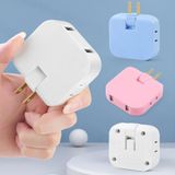  Ổ Cắm Điện Đa Năng  Phích cắm Chuyển Đổi Chia 3, Xoay 180 Độ 