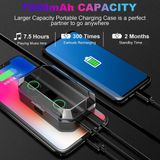  Tai Nghe Bluetooth Cao Cấp 5.0 TWS-T9 Cloud - Chống Nước IPX7 - Pin 7000Mah - Tự Động Kết Nối - Cảm ứng vân tay -dc3723 