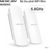  Bộ thu phát wifi không dây Mercury MWB505S 5G Dùng lắp camera IP, camera thang máy... Thu phát khoảng cách 5KM -dc4323 