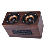  [Nhập Khẩu] Loa gỗ Super Bass Vi tính -Loa bluetooth âm thanh nổi HIFI Stereo speaker W5 -dc2179 