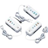  Bộ Sạc Nhanh 66W Đa Năng 5 Trong 1 Tự Động Ngắt Bảo Vệ Thiết Bị, Sạc 5 Thiết Bị 