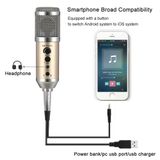  Micro livestream 3trong1 MK-F500TL - Micro thu âm cho điện thoại và máy tính MK F500TL - Micro karaoke F500 -dc2885 