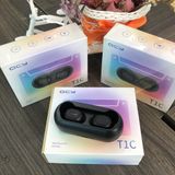  Tai nghe nhét tai không dây QCY T1C -Bluetooth 5.0 công nghệ tần số HiFi ( có dock tự sạc) 
