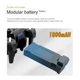  Flycam điều khiển từ xa E100- flycam giá rẻ trang bị camera kép 4k, cảm biến chống va chạm trên không -DC4956 