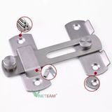  Chốt khóa cài cửa an toàn chất liệu thép không gỉ cao cấp tiện dụng -dc4574 