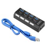  Hub Chia 1 Cổng USB 3.0 Thành 4 Cổng USB 3.0 Có Công Tắc -DC1291 
