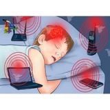 Chip Ngăn Bức Xạ Điện EMF - 24K Gold, Miếng Dán Điện Thoại Chống Bức Xạ Có Hại Với Con Người DC5244 