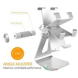  Giá Đỡ Nhôm Xoay 270 Độ Model Z4 Cho Điện Thoại Máy Tính Bảng Có Khe Luồn Sạc -dc4284 