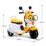  [HOT] Xe điện cho bé gái VESA, mô tô trẻ em 3 bánh hình con thỏ -dc4107 