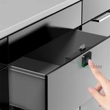  Khoá tủ vân tay thế hệ mới Ổ khóa ngăn tủ đựng tài liệu sử dụng nhận diện dấu vân tay thông minh 