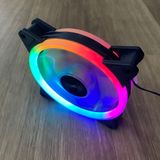  Quạt Tản Nhiệt, Fan Case 12cm Chakenget V2.1 Dual Ring - Led Nhiều Màu -dc5048 