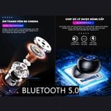  (CAO CẤP) Tai Nghe Bluetooth 5.0 Sound Pro F10, Chống Nước IPX7, Sạc Nhanh, 90h Nghe Nhạc, Tương Thích Cao -dc3860 