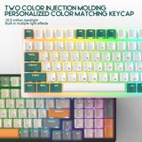  Bàn Phím CƠ ZIYOU K3 Cao Cấp, Phím Gõ Êm, Led rainbow 10 Chế Độ Led Dùng Cho Máy Tính, PC, Laptop -dc4960 