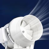  Quạt thông gió hút mùi đường ống đa năng 35w-40w lõi đồng -dc5290 