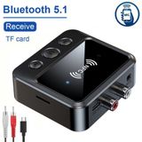  Thiết Bị Nhận Truyền Bluetooth 5.1 NFC 3.5mm có khe cắm thẻ  nhớ Chuyên Dụng Kèm Phụ Kiện -dc4986 