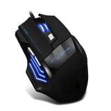  Chuột chơi game có dây Dragon X3 (Đen phối xanh) Hàng loại 1 dây dù siêu chắc -DC1250 