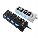  Hub chia cổng USB thành 4 tốc độ cao tiện dụngcó công tắc chuẩn 2.0 