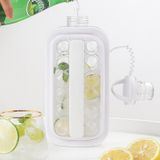  Khay làm đá silicon đa năng, an toàn sức khỏe gấp gọn tiện dụng có thể mang theo 