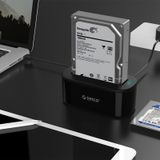  Dock cắm ổ cứng USB 3.0 Orico 6218US3 Đế ổ cứng loại 1 khe cắm: 3.5" và 2.5" -DC2172 