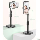  Kê Điện Thoại livestream để bàn xem video Ổn Định Xoay 360 Độ dùng để Quay Phim Ghi Hình Đa Dụng 