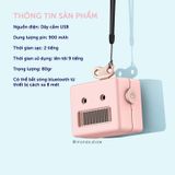  [Bảo hành 3 tháng] Loa Bluetooth Mini Robot Dễ Thương Nhỏ Gọn -dc2194 